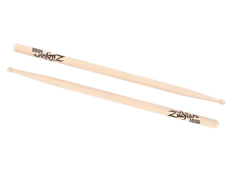 Zildjian ZG10 Gauge 10 Hickory Wood Tip Trommestikker